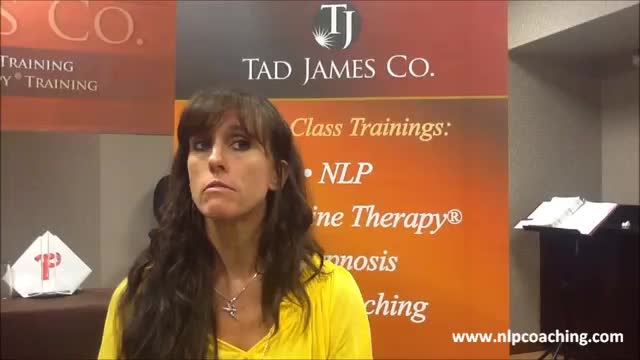 NLP Coaching | The Tad James Co. - Gina Patrick Testimonial