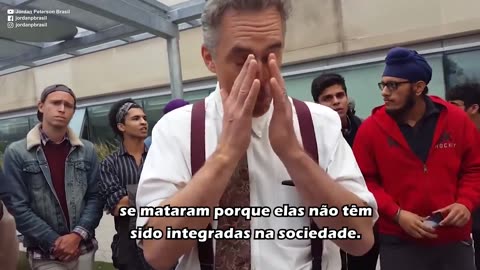 Um dos vídeos que revelaram Jordan Peterson em 2016