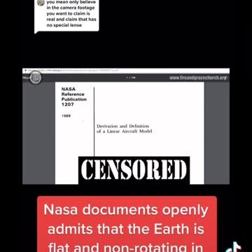 Flat Earth NASA Documents