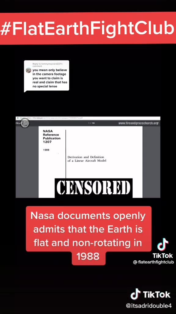 Flat Earth NASA Documents