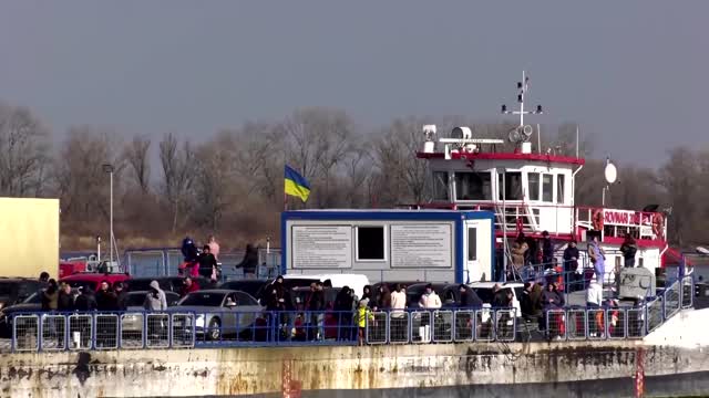 'We are really scared': Ukrainians flee war at home