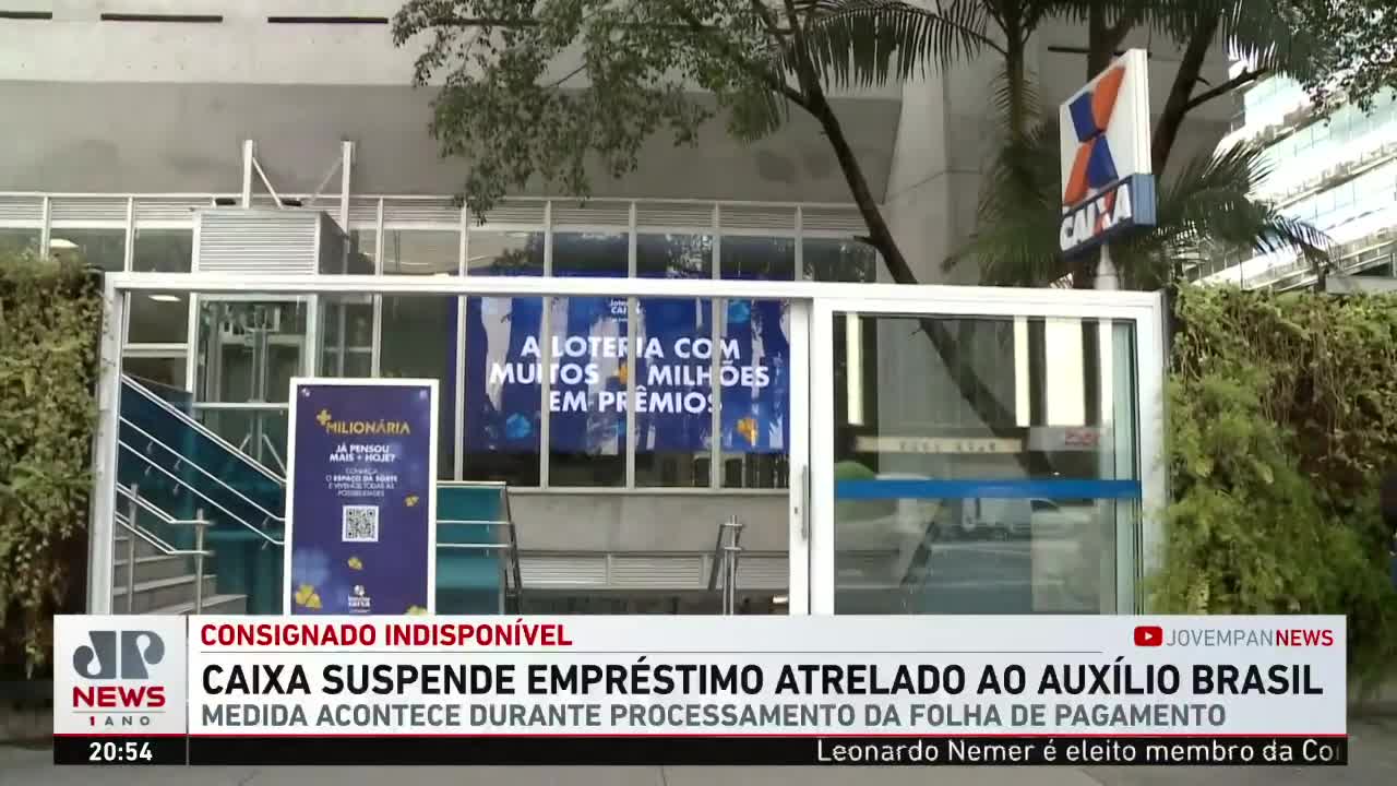 Caixa Econômica suspende empréstimo atrelado ao Auxílio Brasil