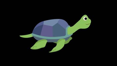 Simple painted from Antio Animal Animal Turtle Animation MG