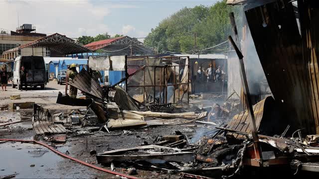 Donetsk city subjected to largest artillery bombardment since the start of the war
