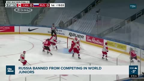 Russia banned from competing in World Juniors