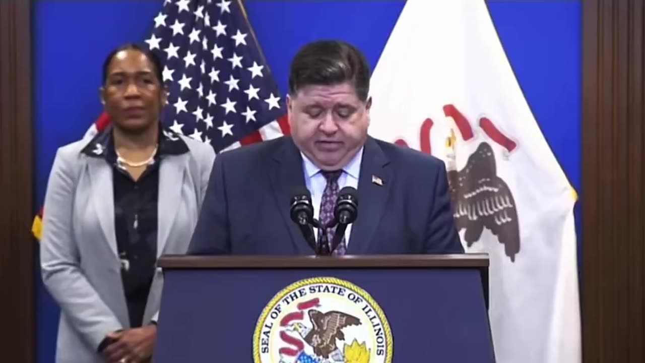 Governor JB Pritzker (IL-D) threatens President Trump on illegal immigrants: