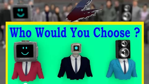 Who Will You Choose To Fight The Skibidi Toilet - #shorts