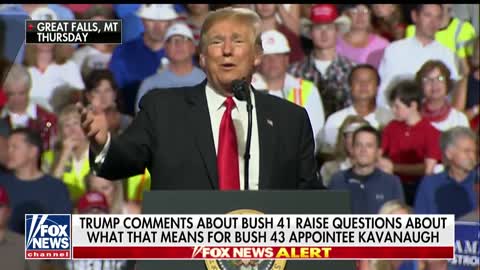 Trump Compares MAGA To George H.W. Bush's Slogan
