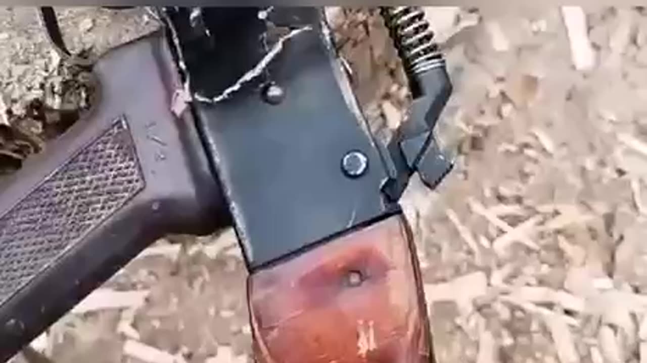 The legendary Kalashnikov assault rifle.