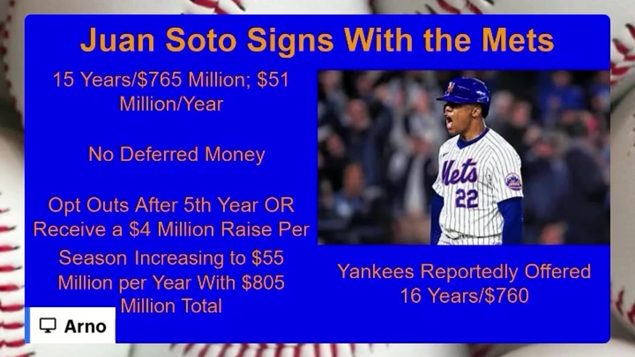 What happens now that Soto is a Met?