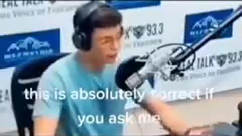 This young man is up to something