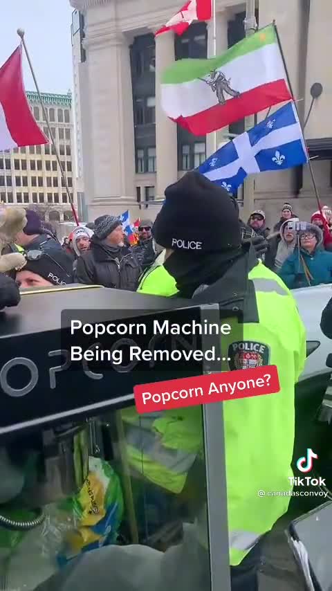 Tyrannical Canadian Police Confiscating Popcorn Machines Now?