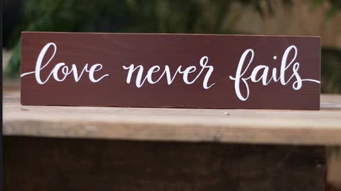 The Lion's Table - Speaking God's Word: Love Never Fails!