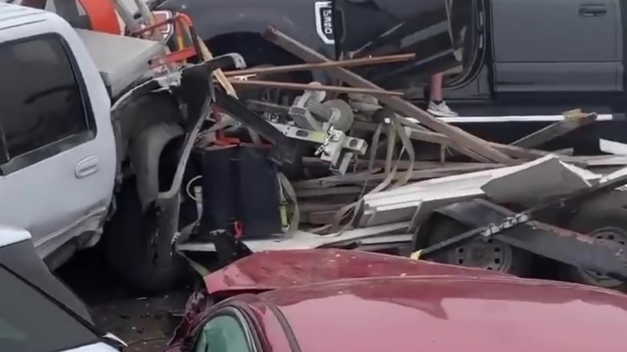 Manchac | Louisiana Fog and Smoke has Caused a Catastrophic 25+ Vehicle Pileup
