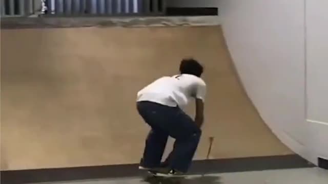 See how blind people skateboard.