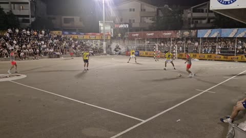 Ivan Zelenika postiže pogodak za pobjedu Ciglane Gradac