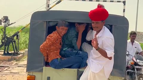 India Rajasthan gaon ki gadi