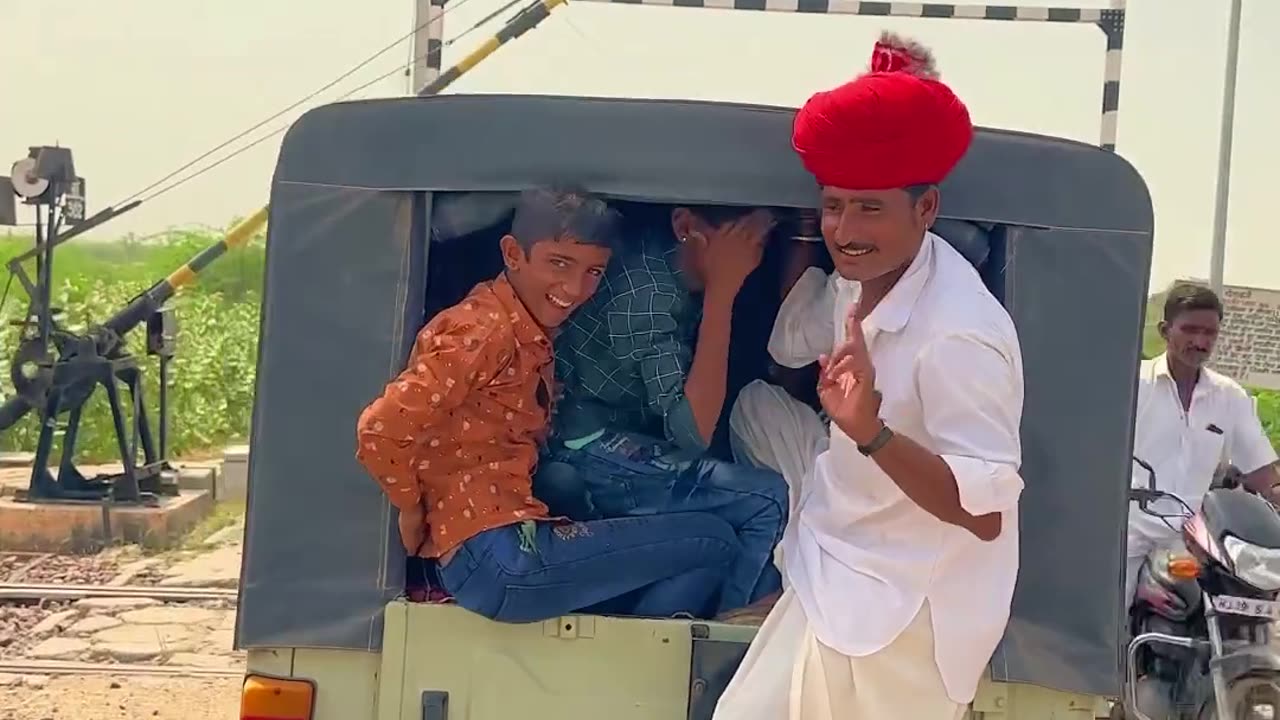 India Rajasthan gaon ki gadi