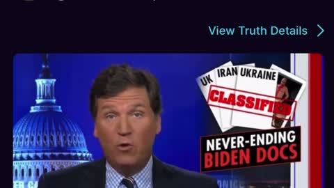 HUGE! Tucker Carlson discovers the classified documents found in Biden's possession