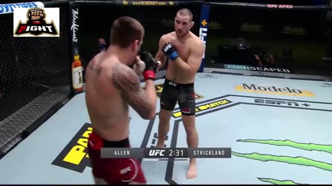 Sean Strickland vs Brendan Allen NIGHT FIGHT UFC 293