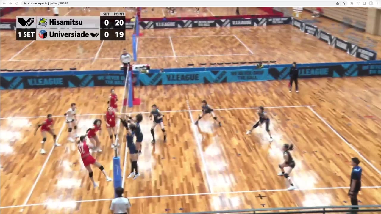 20230701 V Summer League West Competition "Japan Universiade Team vs HISAMITSU"