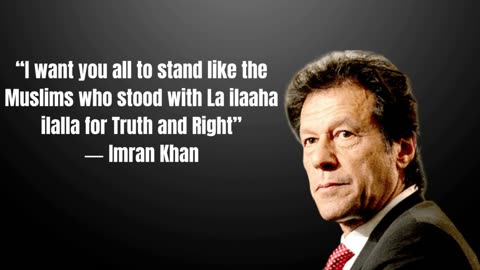 IMRAN KHAN QOUTE