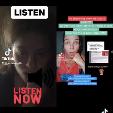 PEPSI FETAL CELLS FOR FLAVORING