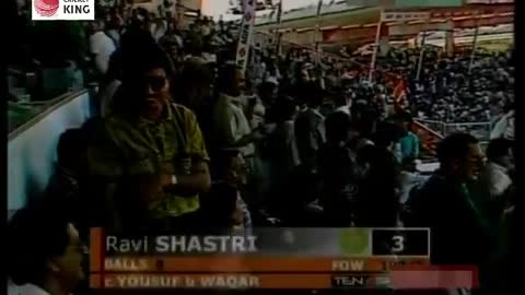 Waqar Younis 4 for 42 (MOM) Austral-Asia Cup vs India 1990