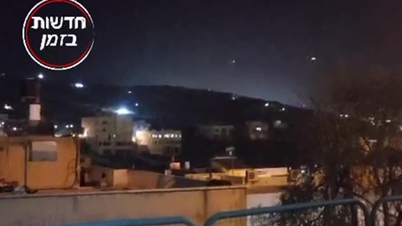 Missile strike in Golan Heights Syria