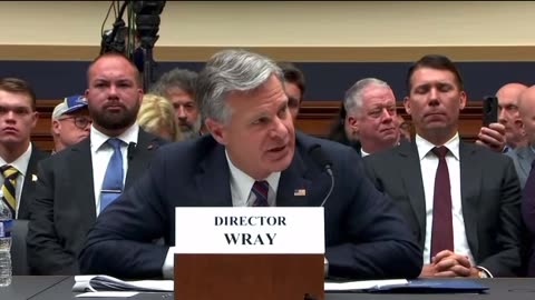 Wray doesn’t have a problem with how FBI agents stormed the abortion protestors home.