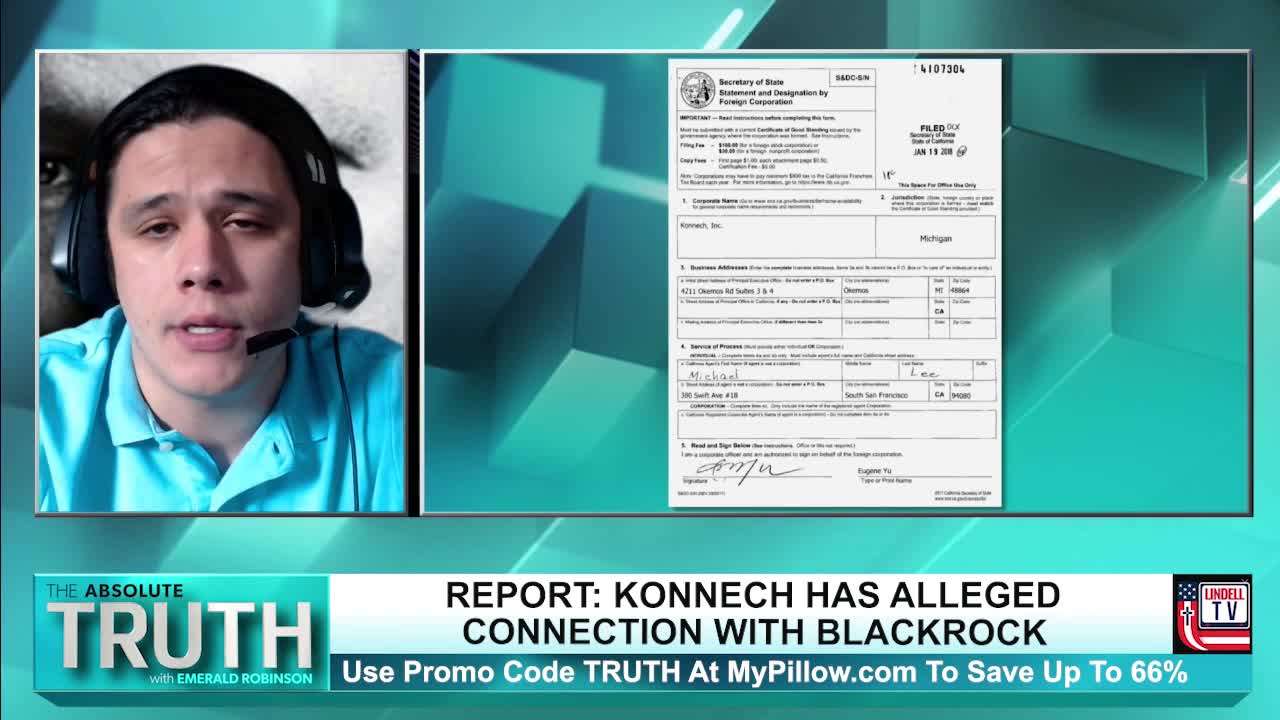 REPORT: KONNECH HAS LINK TO BLACKROCK