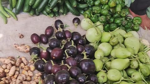 Vegetables Sale Market