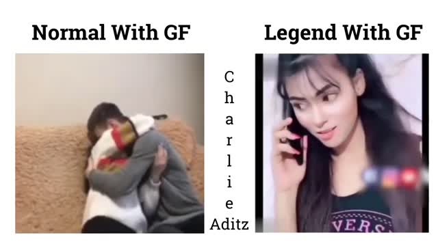 Normal With GF Vs Legend With GF !! Memes #viralmemes