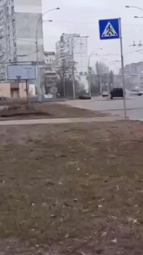 25.02.2022. The war continues, Russia - Ukraine!!! Fighting in Kiev!