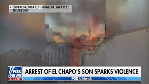 Arrest of El Chapo's son sparks riots in Mexico