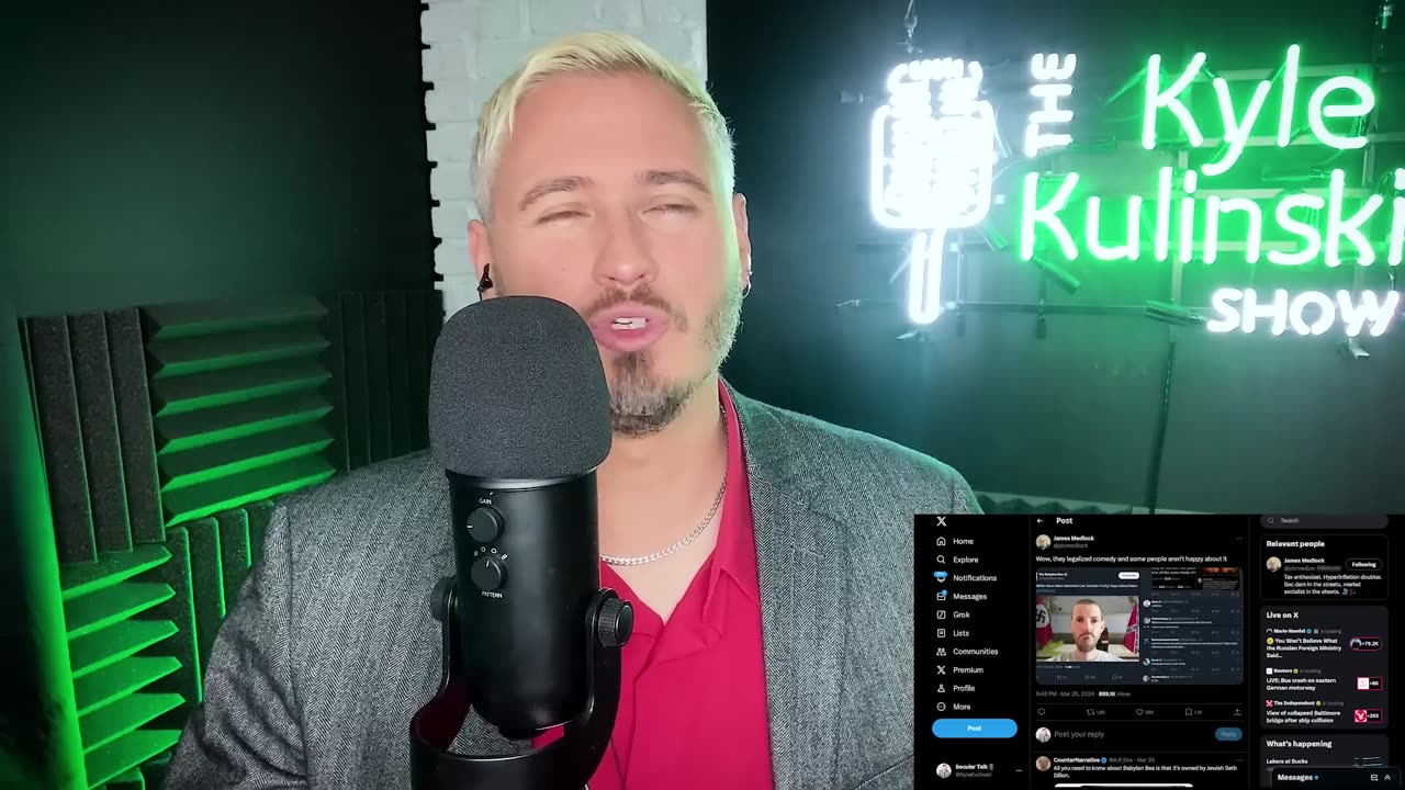 Babylon Bee DOGPILED By Fans For Mocking White Supremacists _ The Kyle Kulinski Show