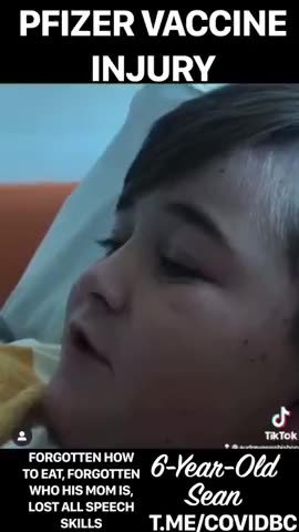 SIX-YEAR-OLD SEAN NO LONGER RECOGNIZES HIS MOM AFTER TAKING THE PFIZER VACCINE (2022)