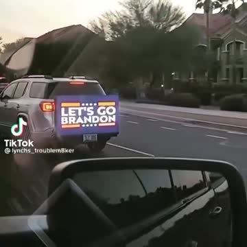 Lets Go Brandon on the road