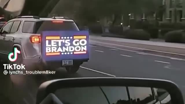 Lets Go Brandon on the road
