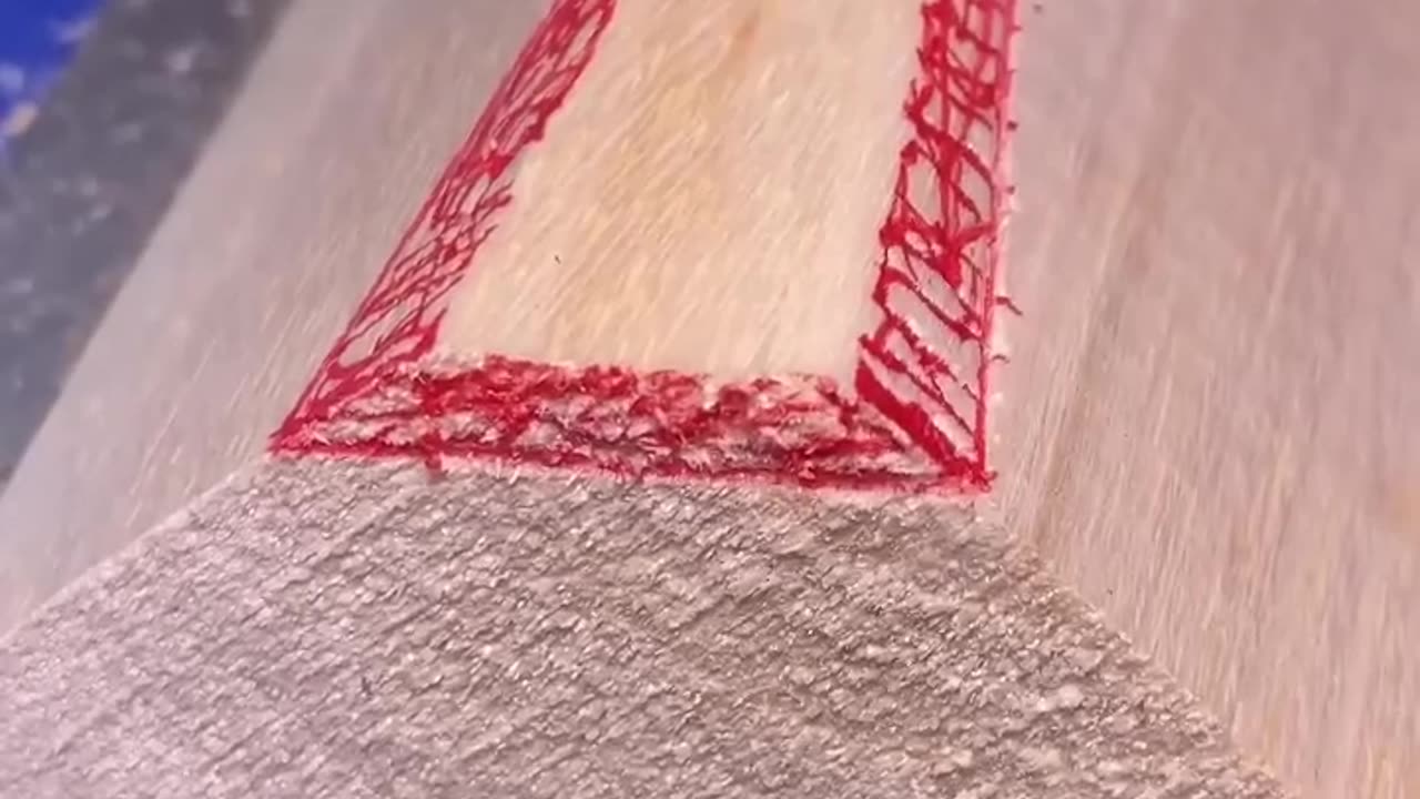 ASMR chisel work carving