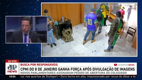 CPMI de 8 de janeiro ganha força após divulgação das imagens