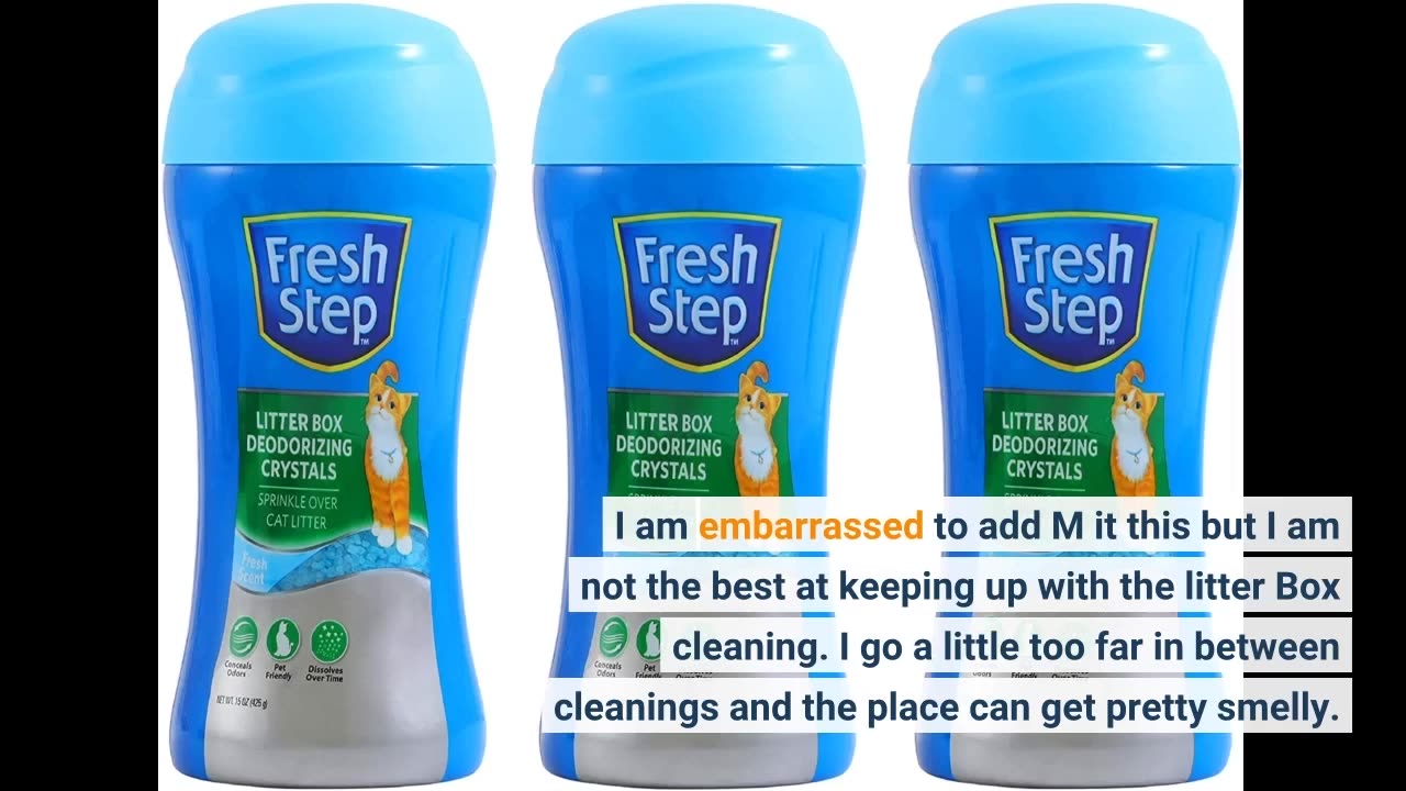 Fresh Step #Cat #Litter Crystals In Fresh Scent-Overview