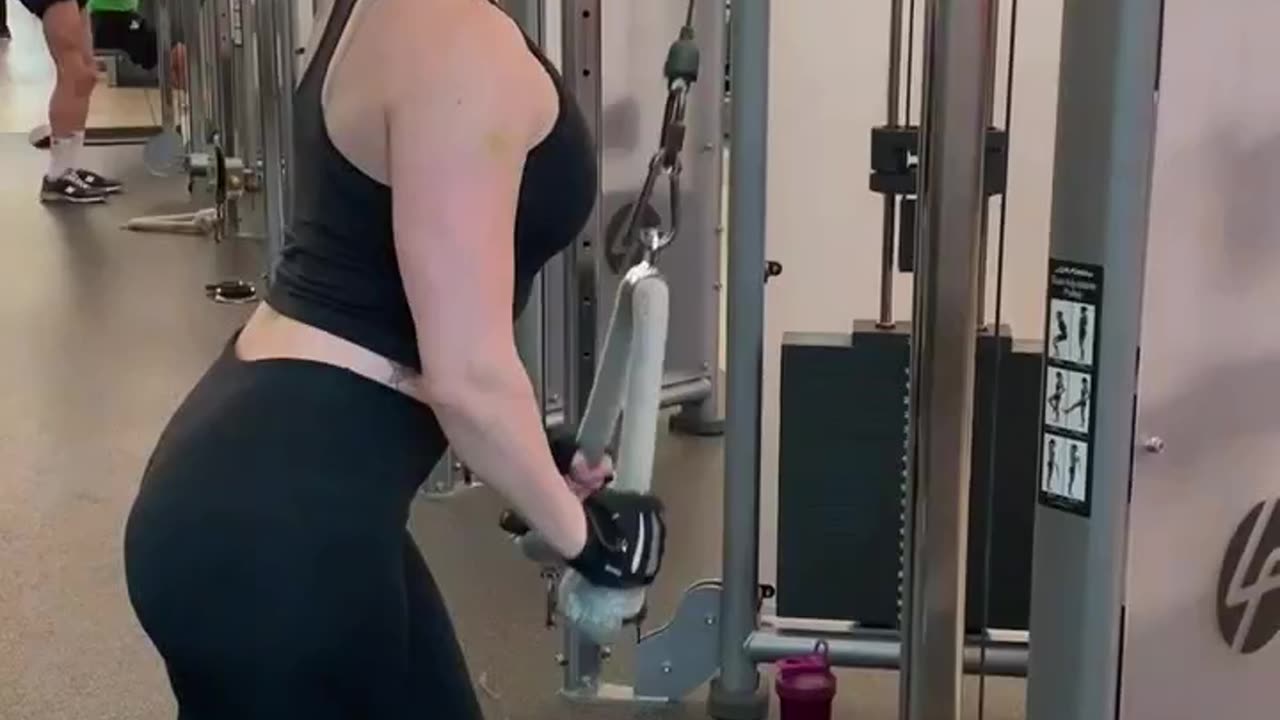 R.E.P.S Personal Training - Cable Rope Tricep Pushdown