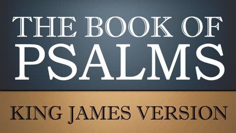 Book of Psalms - Chapter 3 - KJV