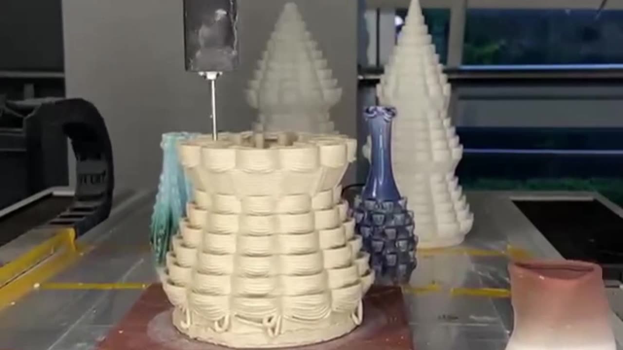 3D clay printing new era #3dprinter #largeformat3dprinter