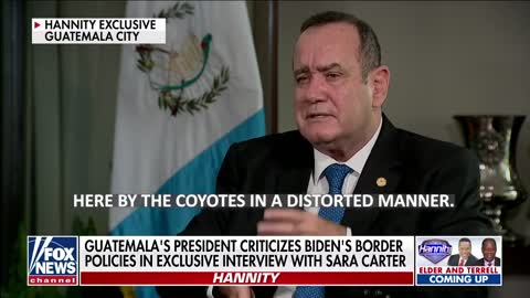 Sara Carter interviews Guatemalan President Alejandro Giammattei sourced