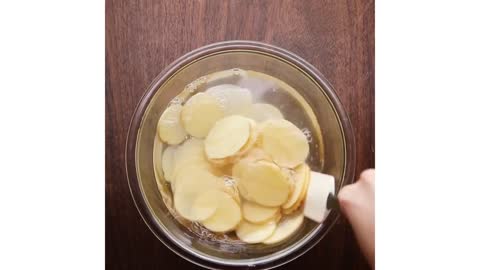 Baked Potato Chips 4 Ways