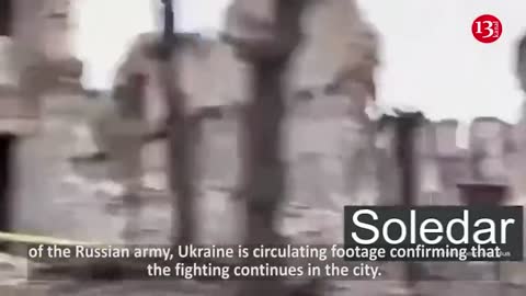 SHOCKING FOOTAGE from destroyed Soledar after fierce battles