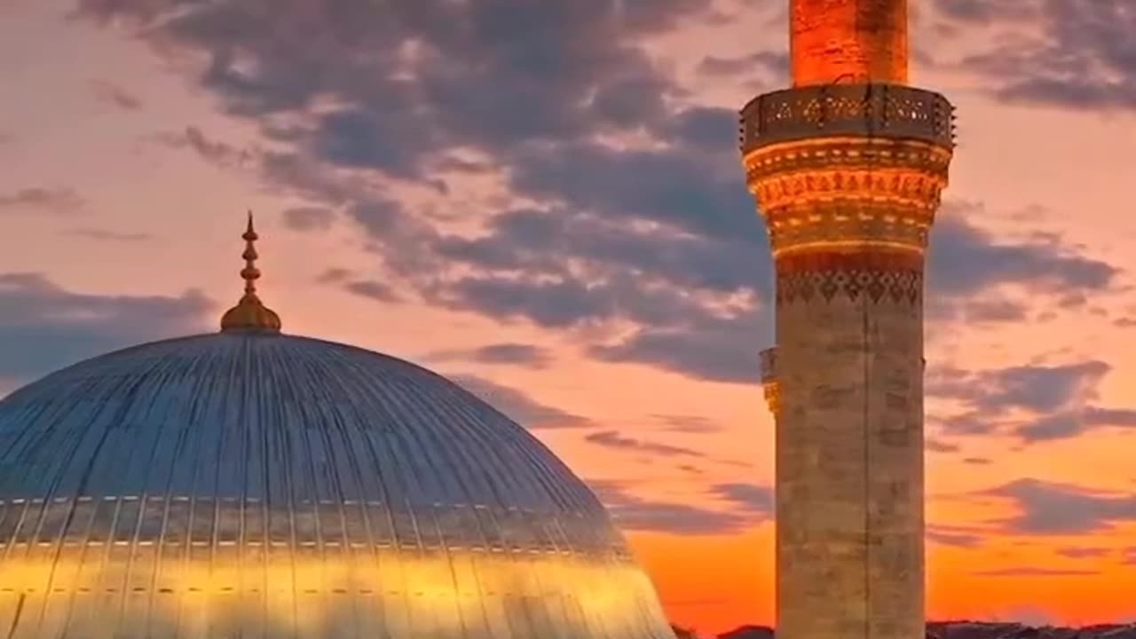 Very attractive mosque in turkey