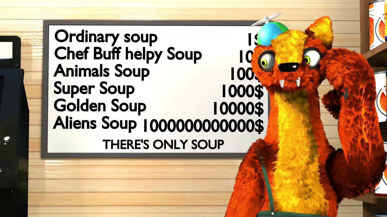 I'M at a soup !! #animation